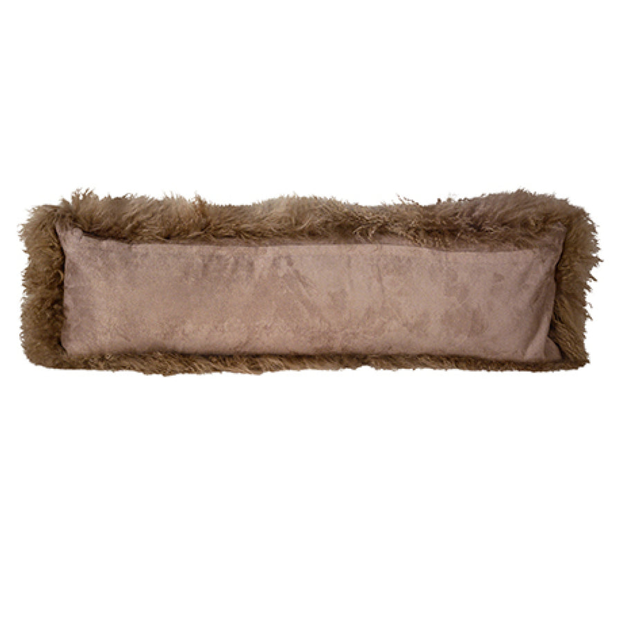 Mongolian Mohair Lumbar Pillow