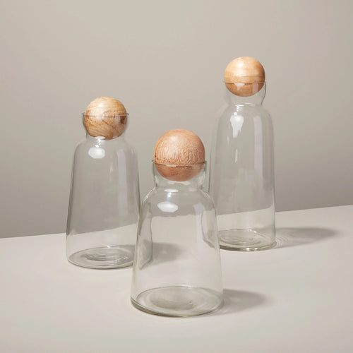 Glass & Mango Decanter