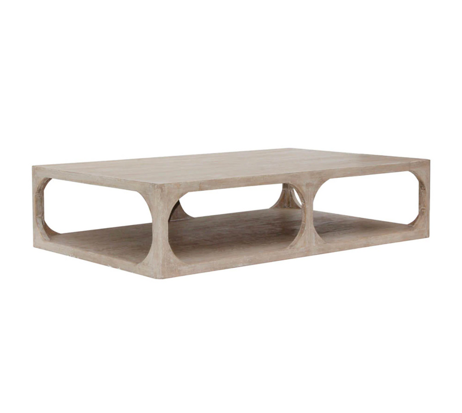 White Washed Coffee Table