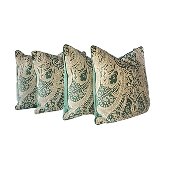 Green Lotus Pillow