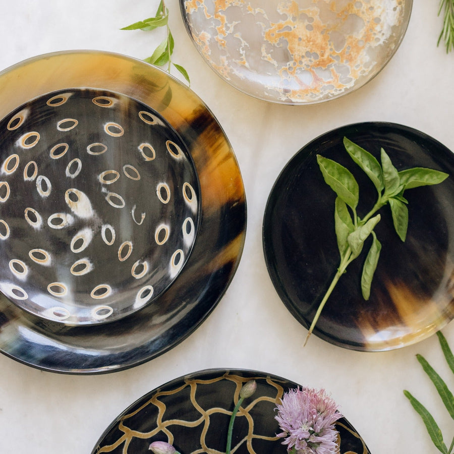 Horn Appetizer Plate