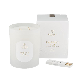 Linnea Double Wick Forest Fir Candle