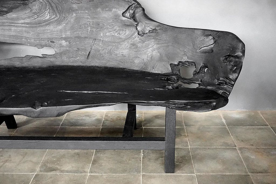 Teak Root Bench