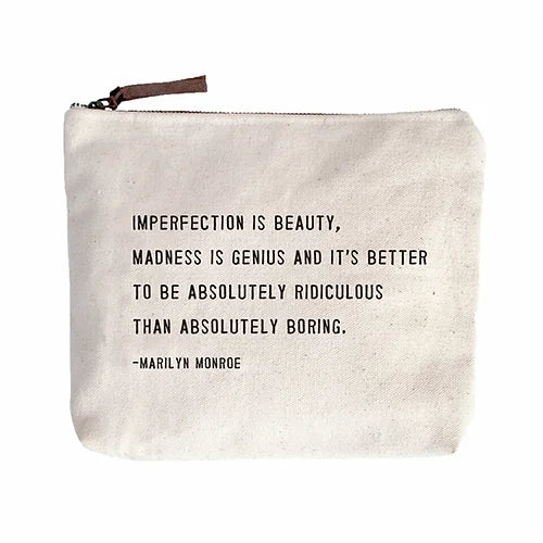 Marilyn Monroe Canvas Pouch