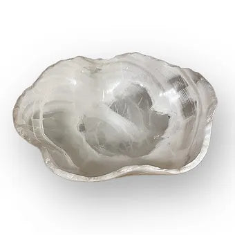 Polished White Onyx Bowl
