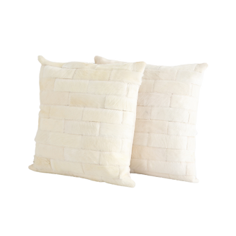 Tiled Hide Pillow