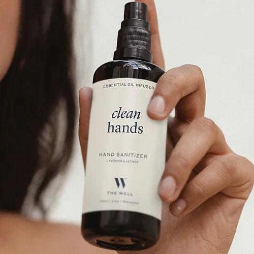 Lavender and Vetiver Infused Hand Sanitizer