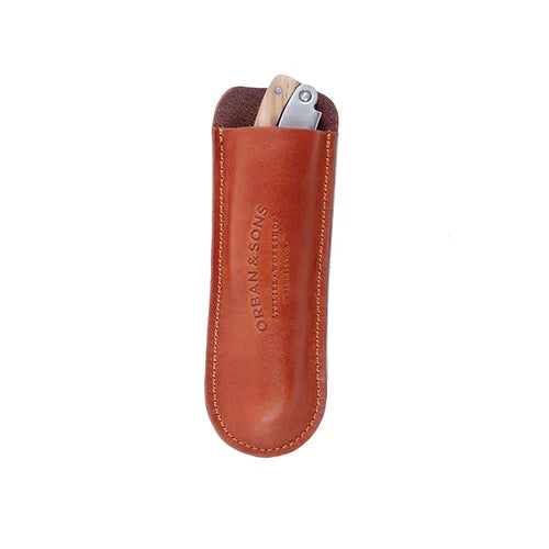 Orban & Sons Olivewood Corkscrew with Leather Pouch