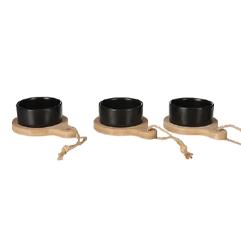 Ceramic Tapas Dish Set of 3