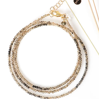 Gemstone Wrap Bracelet