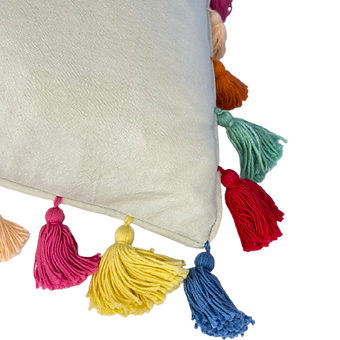 Mexican Tassel Pillow