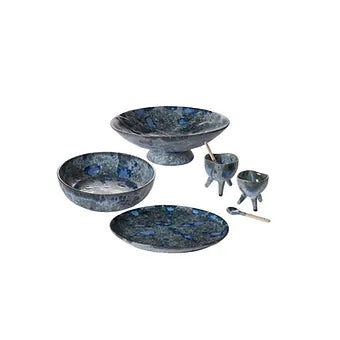 Azul Pedestal Bowl