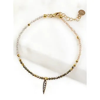 Leaf Charm Bracelet