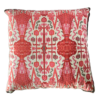 Bombay Pillow in Geranium