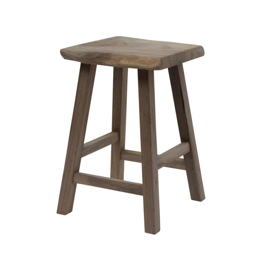 Live Edge Walnut Counter Stool